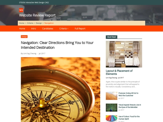 navigation screenshot