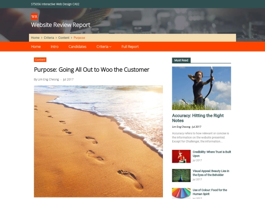 purpose screenshot