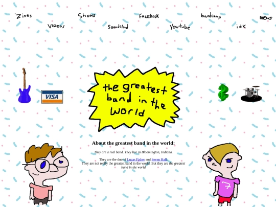 thegreatestbandintheworld screenshot