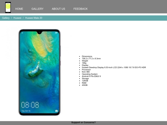 huaweimate20 screenshot