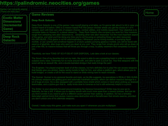 game-reviews screenshot