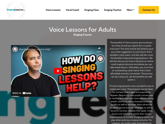 voice-lessons-for-adults screenshot