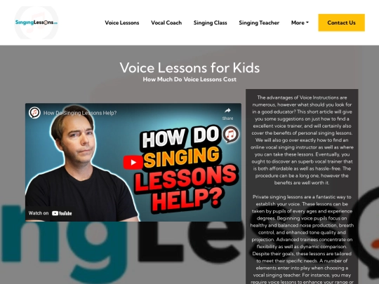voice-lessons-for-kids screenshot