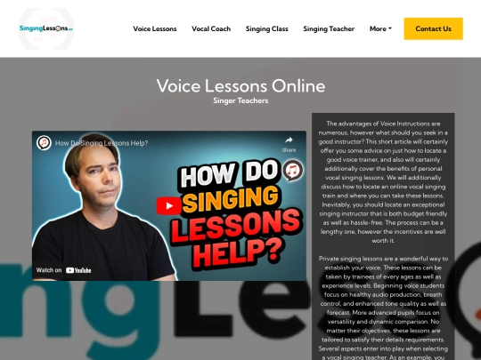 voice-lessons-online screenshot