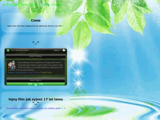 meow/strona2-frutigeraero/INDEX screenshot