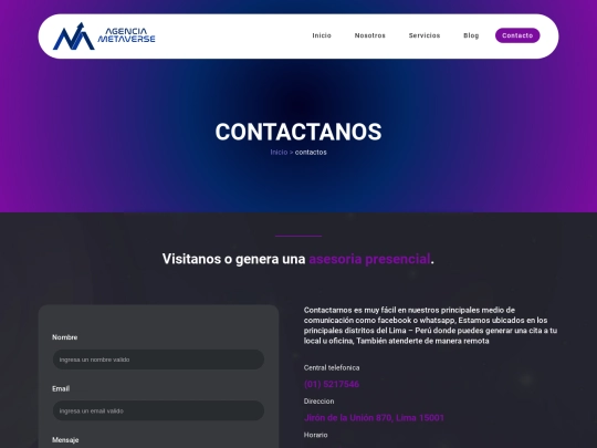 contact screenshot