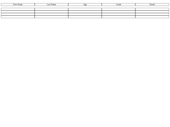 Grid screenshot