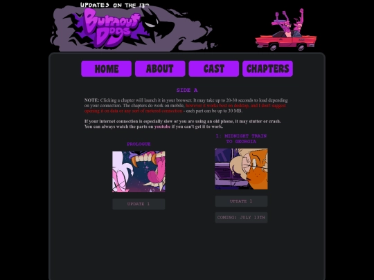 chapters screenshot