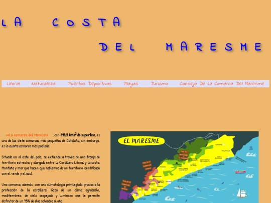 COSTA MARESME/costaMaresme screenshot