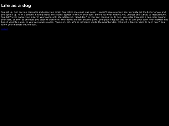 dog screenshot