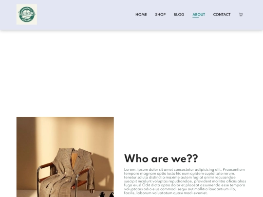 ecommerce/about screenshot