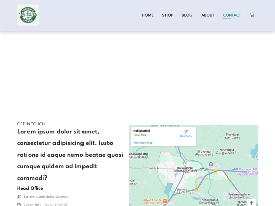 ecommerce/contact screenshot