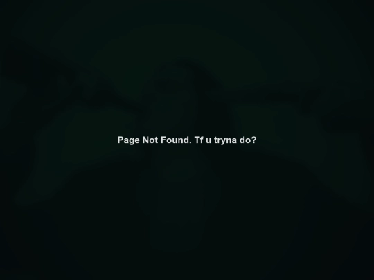 not_found screenshot