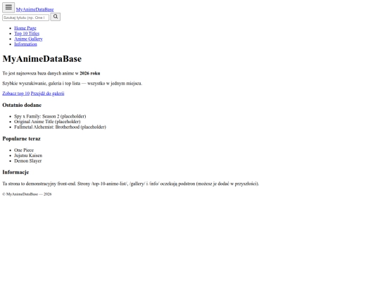 index screenshot
