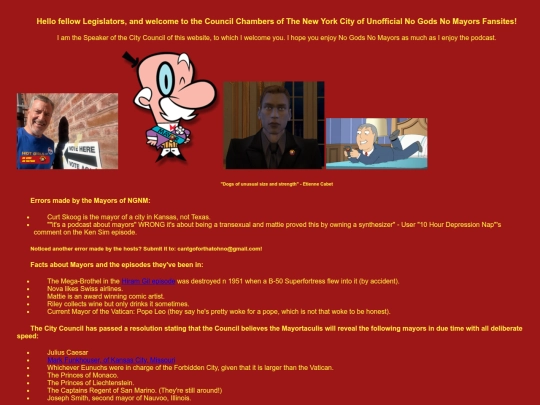 theyrecallingittheNewYorkCityofNoGodsNoMayorsFansites screenshot