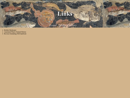 links screenshot
