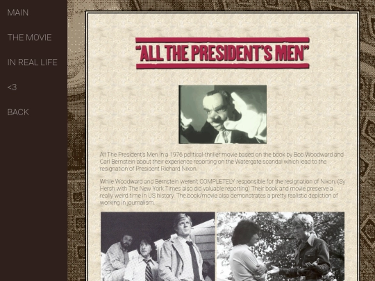 aktual pages/woodstein/main screenshot