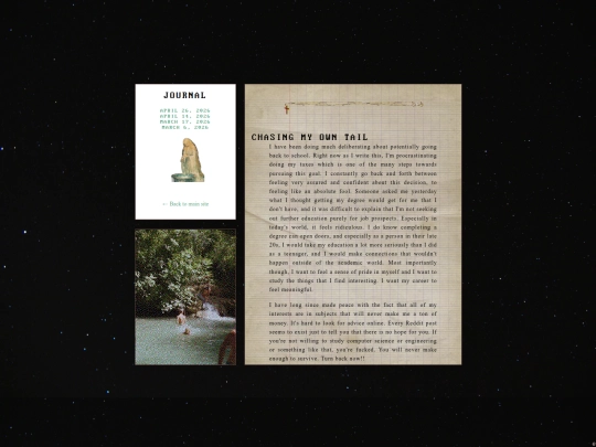 journal screenshot