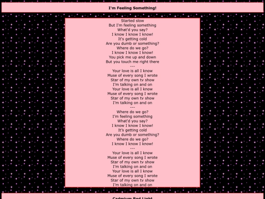lyrics screenshot