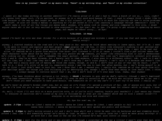 journal screenshot