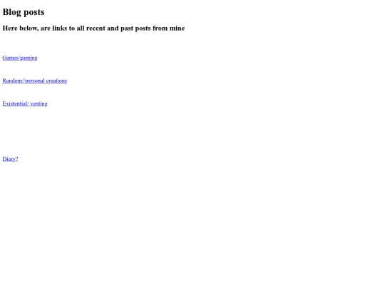 blogposts screenshot
