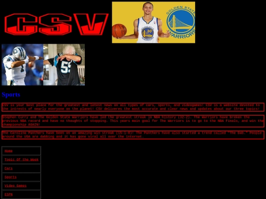 sports screenshot