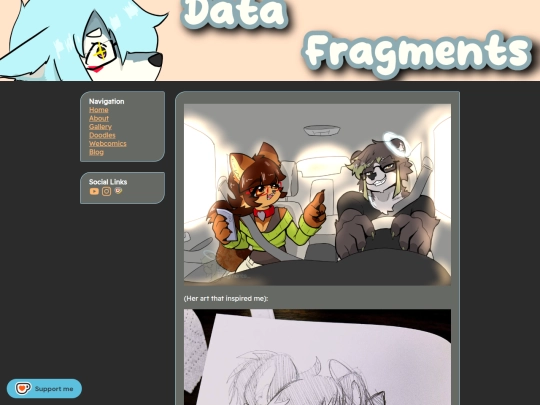 gallery/2026/13 - CaramellDogsen and Data Carpool Companions (Art Trade) screenshot
