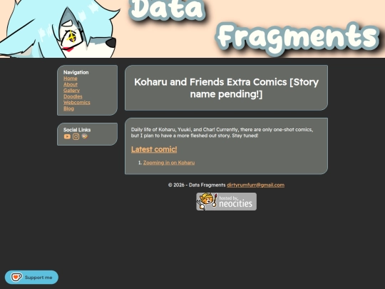 webcomics/koharu and co extras screenshot