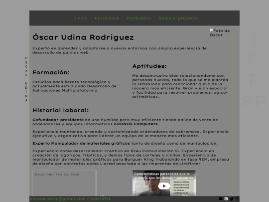 cv screenshot