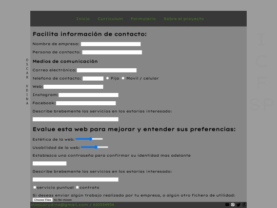 form screenshot