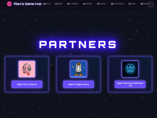partners screenshot