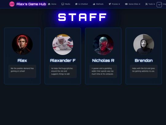 staff screenshot