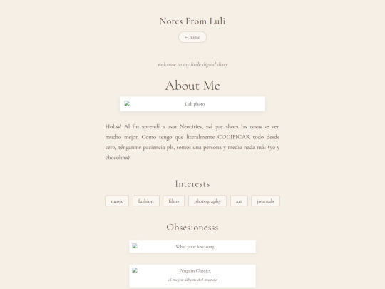 navebar/aboutme screenshot