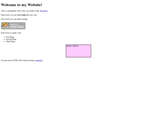test/experimental2 screenshot