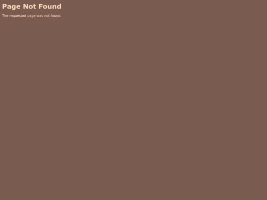 not_found screenshot