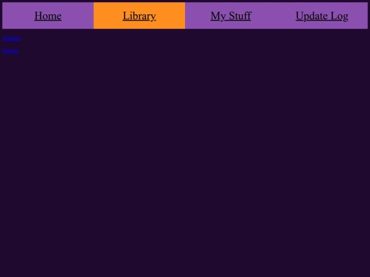 library screenshot