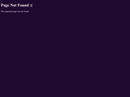 not_found screenshot