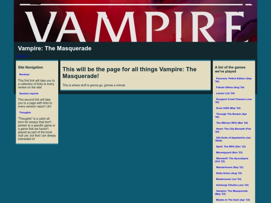 Vampire/VampireHome screenshot