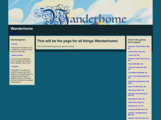 Wanderhome/WanderHome screenshot