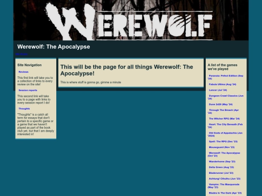Werewolf/WerewolfHome screenshot