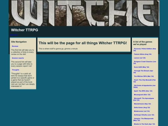 Witcher/WitcherHome screenshot