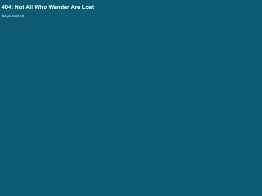 not_found screenshot