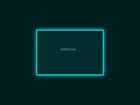reboot screenshot