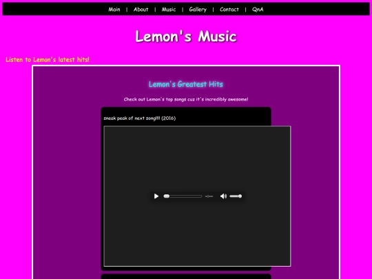 music screenshot