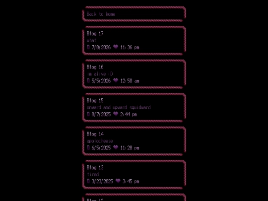 blog screenshot