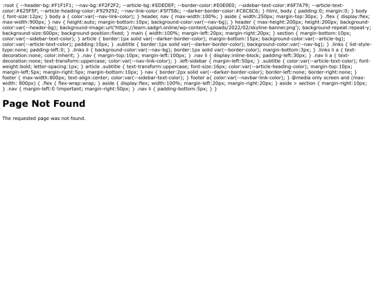 not_found screenshot