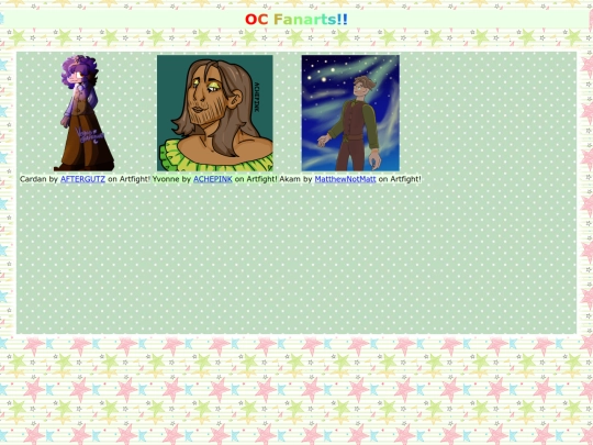 oc-fanarts screenshot