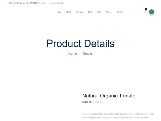 shop-details screenshot
