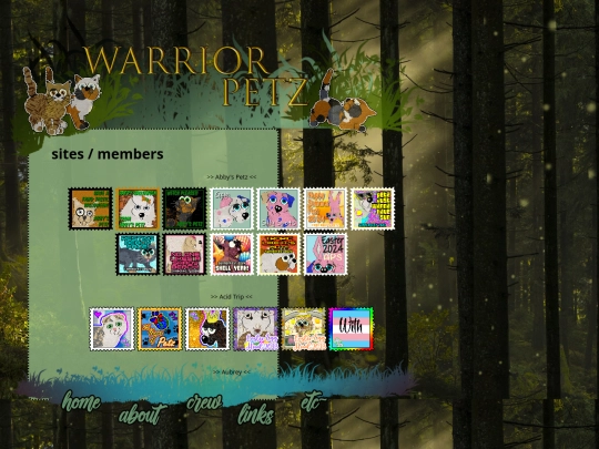 etc/stampcollection/petzysites screenshot