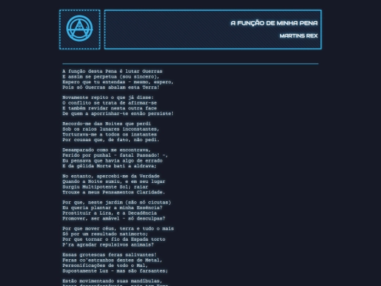 biblioteca/poemas/martinsrex/afuncaodeminhapena screenshot